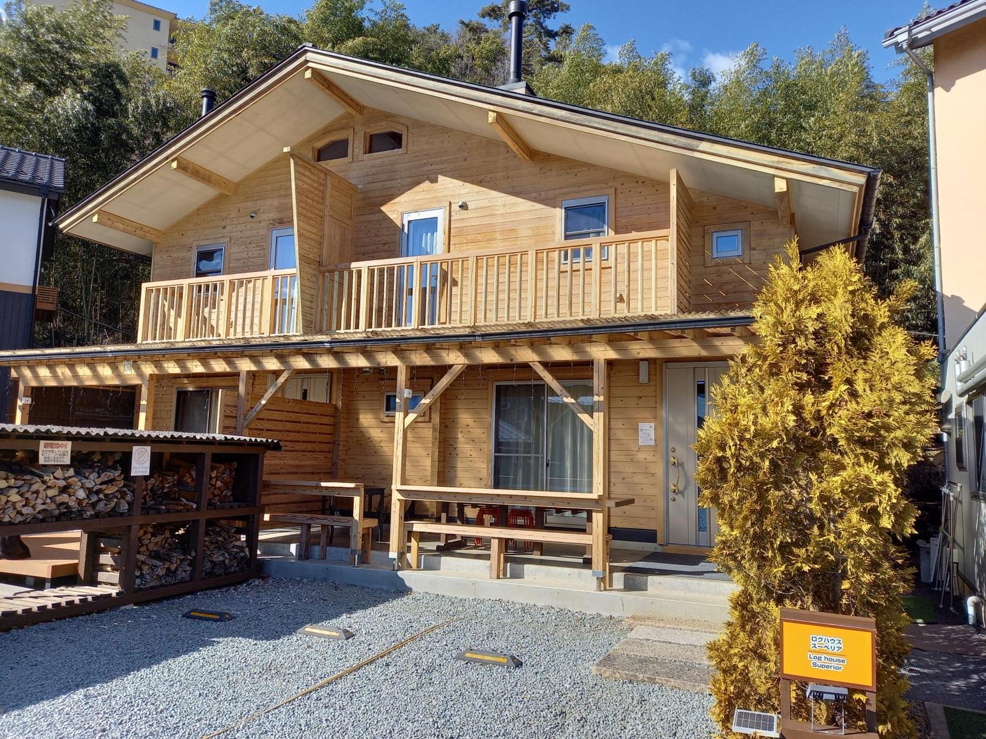Villa Orange Cabin Fujikawaguchiko Esterno foto